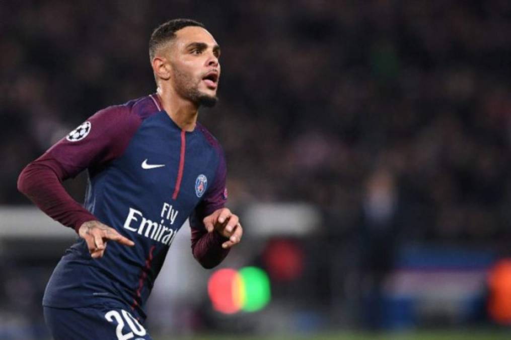 Layvin Kurzawa: El lateral izquierdo es otro de los que no entra en los planes del PSG para la próxima campaña.