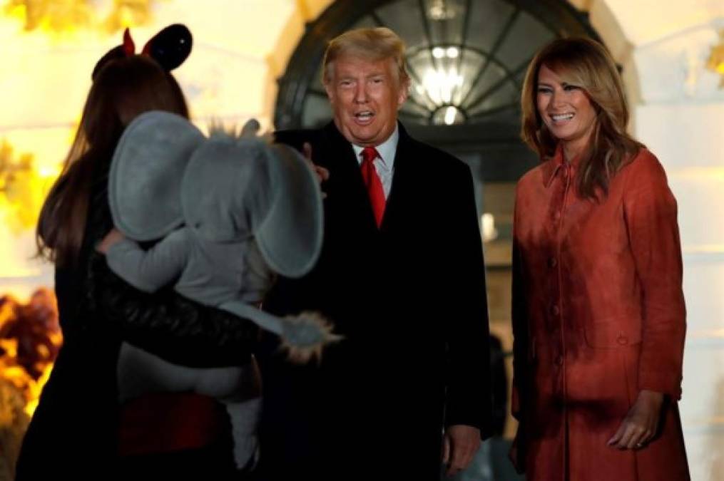 Trump y Melania celebran Halloween en la Casa Blanca pese a pandemia