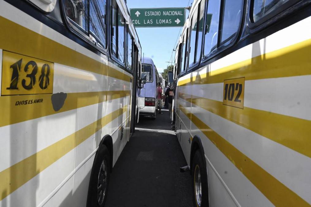 Transportistas exigen un alto a la extorsión en Tegucigalpa