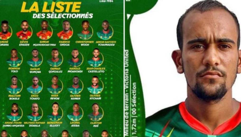 El jugador sorprendió a muchos tras ser convocado por Rigobert Song, un “joven volante”, que haría su debut oficial con la selección, pero también se supo que su edad no era esa.