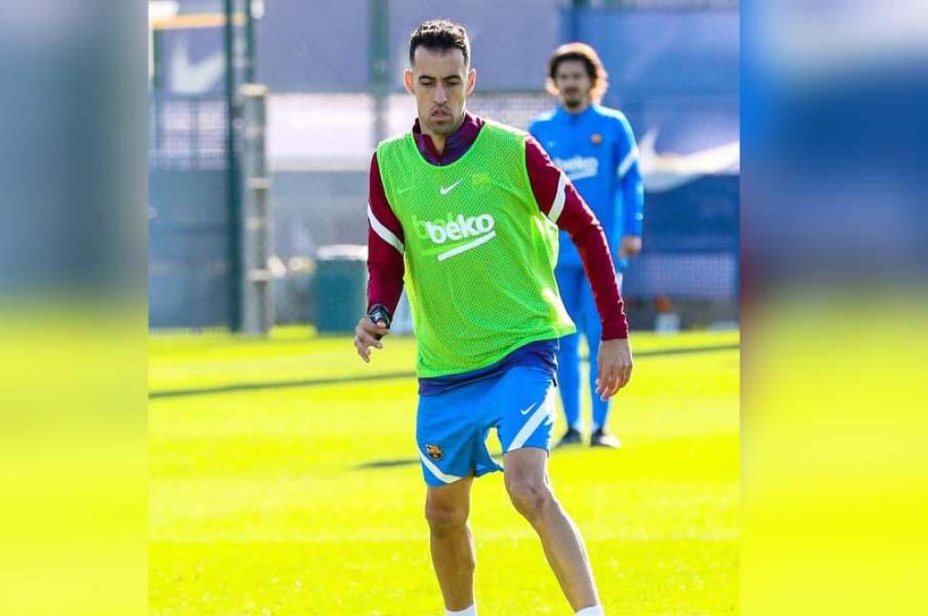 Sergio Busquets: Será el contención del FC Barcelona.