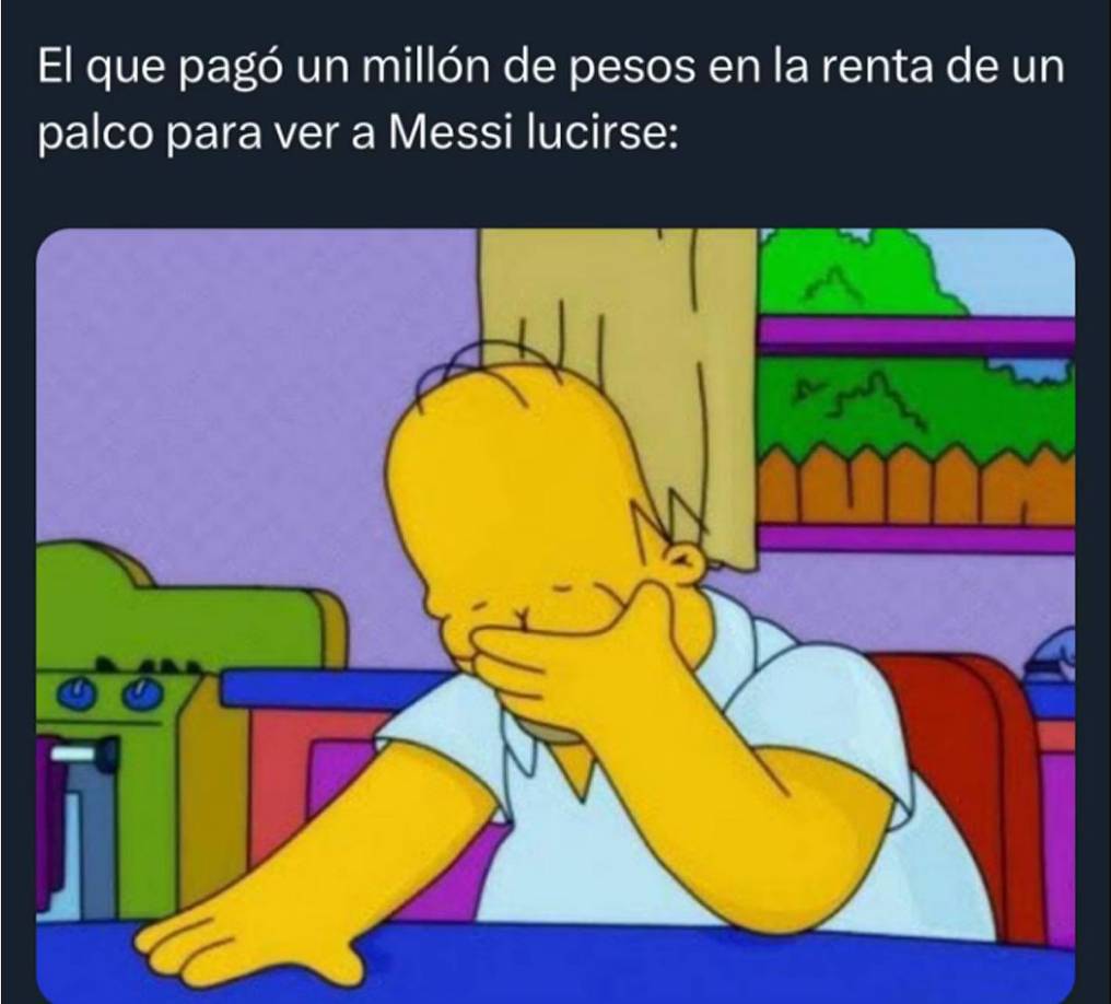 Los mejores memes de la eliminación de Inter Miami ante Rayados de Monterrey con Messi protagonista de las burlas.