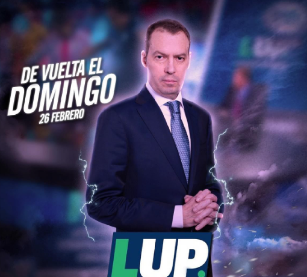 Los televidentes esperaban su regreso a la ‘La Última Palabra’ era el. El polémico analista ya había avisado en sus redes sociales que volvió a las pantallas el domingo por la noche y cumplió con su palabra.