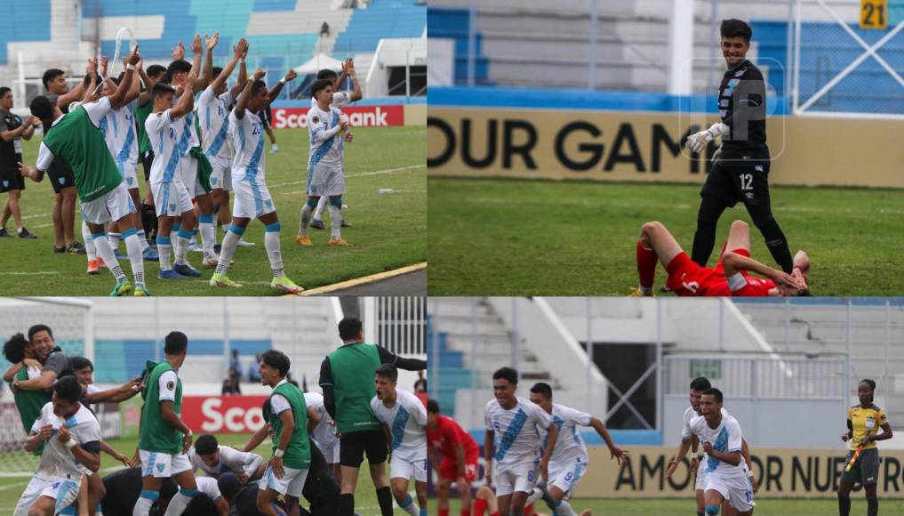 Guatemala dio la primera sorpresa del Premundial Sub-20 de Concacaf luego que eliminó a Canadá y avanzó a cuartos de final. Los chapines festejaron a lo grande la gran hazaña y los canadienses no lo podían creer,.