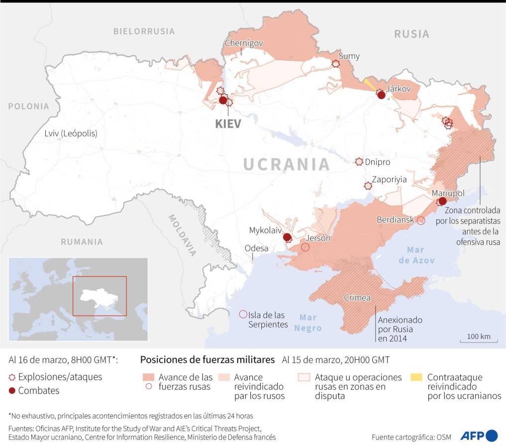 Biden anuncia envío a Ucrania de armamento antiaéreo de más largo alcance