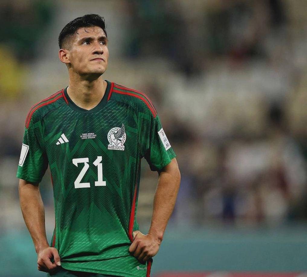 Extremo derecho: Uriel Antuna del Cruz Azul, es otro de los hombres gol que tiene el conjunto mexicano.