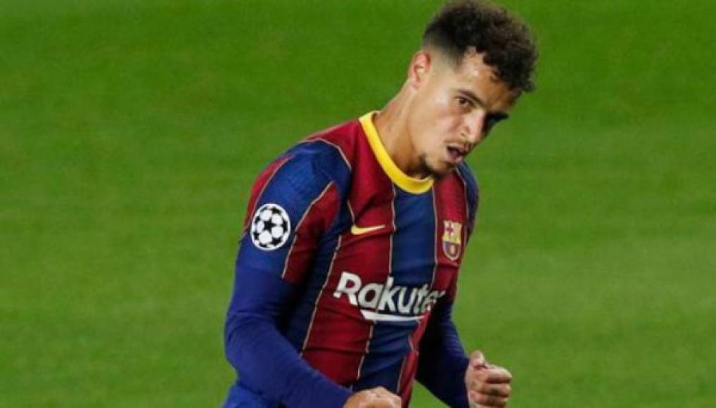 Philippe Coutinho: El volante brasileño es otro de los que aparece en la lista de los jugadores que se marcharán del Barcelona. Foto AFP.