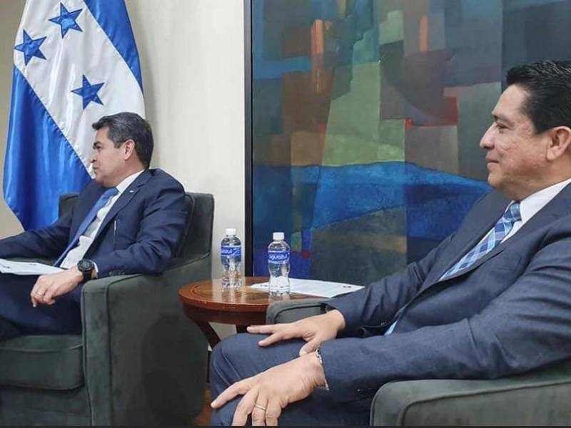 Roy Santos fue muy cercano al expresidente Hernández cuando este gobernó Honduras entre 2014 y 2022.