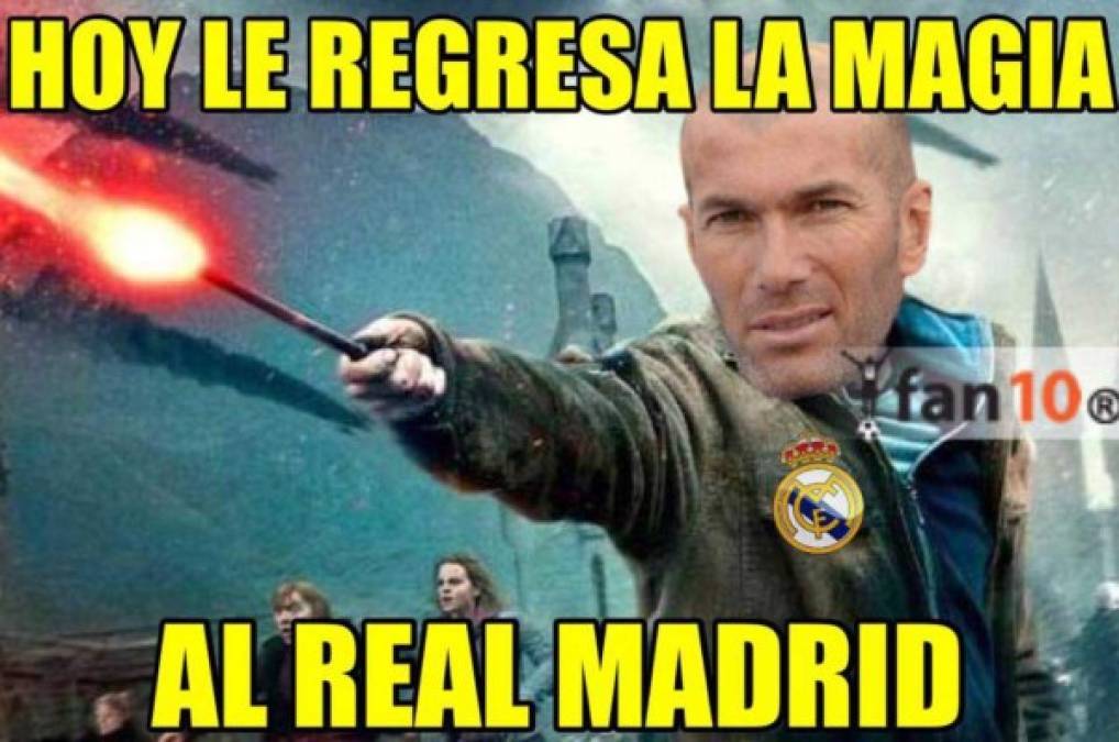 Zidane, que llevó al equipo a ganar tres ediciones de la Liga de Campeones consecutivas, regresó de urgencia tras la llamada del presidente Florentino Pérez para resucitar a un plantel eliminado de la gran competición europea y de la Copa del Rey, y sin casi opciones en la Liga.