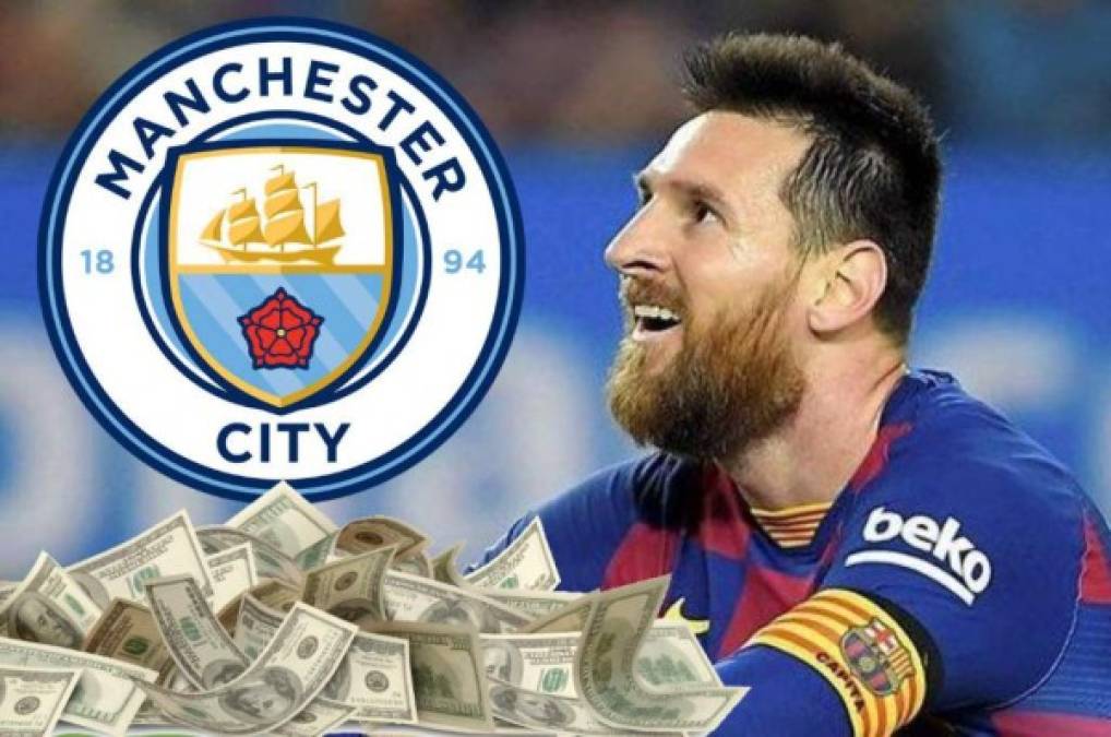 El contrato que Manchester City le ofrecería a Messi tiene una duración de cinco años, hasta el 30 de junio de 2025.<br/>
