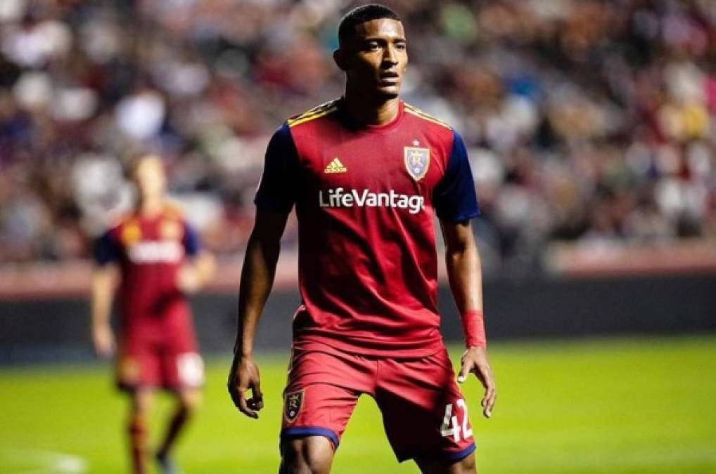 Douglas Martínez: La ficha del atacante hondureño del Real Salt Lake de la MLS es de 350 mil euros.