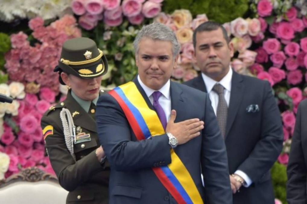 Iván Duque fue juramentado como el nuevo presidente de Colombia el pasado miércoles.