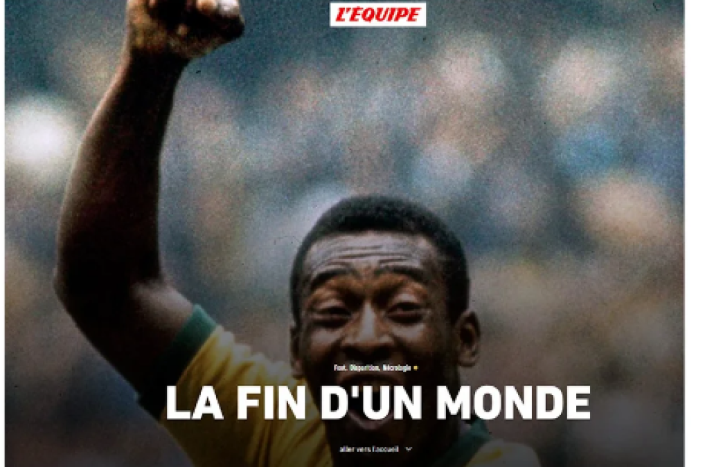 L’Equipe de Francia: “El fin de un mundo”.
