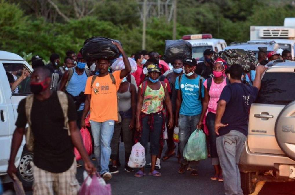 Las autoridades hondureñas interceptaron el año pasado a alrededor de 31.000 inmigrantes en diferentes puntos fronterizos del país que ingresaron de manera irregular. AFP