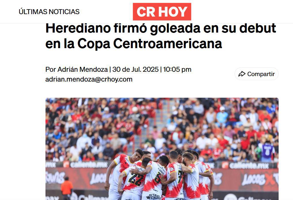 Prensa no perdona a Real España y ticos se mofan tras goleada: Inexplicable