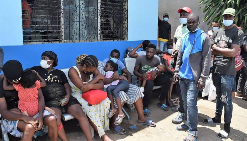 Migrantes haitianos son mayoría en las caravanas que ingresan a territorio hondureño.