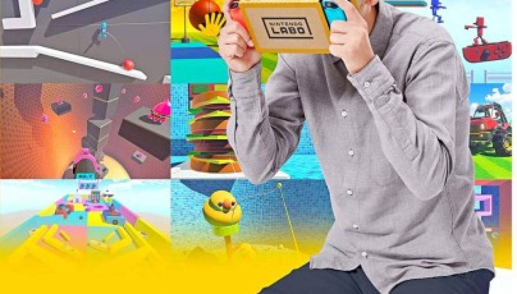 Labo VR, el juguete de cartón de Nintendo con realidad virtual