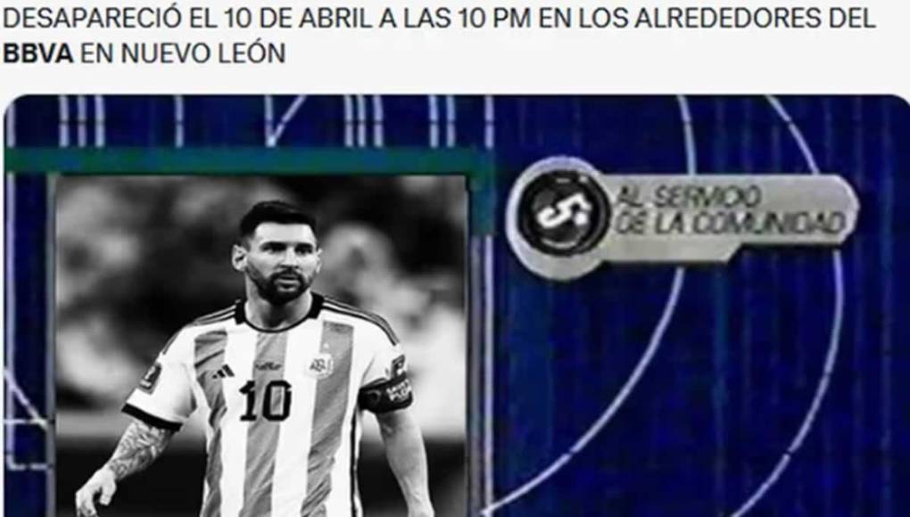 Muchos aficionados al fútbol se quedaron con ganas de ver una gran actuación de Messi ante Monterrey.