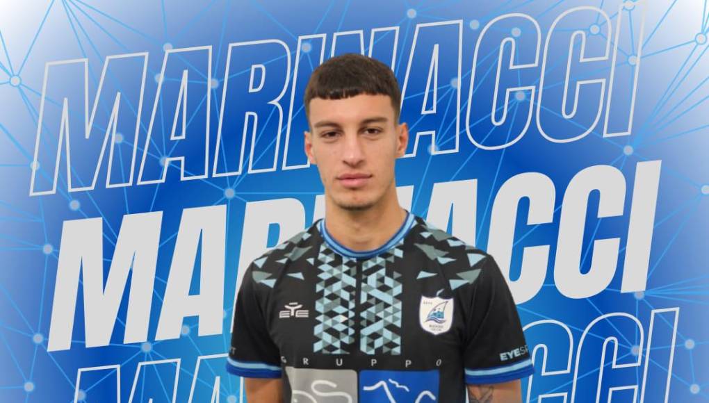 Valerio Marinacci. 05/04/2003 (21 años), juega en el Budoni Calcio de la Serie D, cuarta división de Italia, registra 6 partidos en la temporada. Exjugador de la sub-20 de Honduras en partidos amistosos. El nacido en Roma se formó en las divisiones inferiores de la Lazio jugando en el equipo primavera.