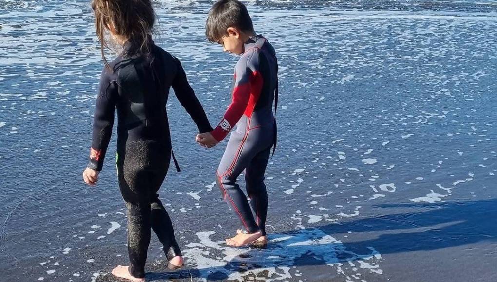 Esta fue una de las últimas imágenes de un paseo familiar que Mariana compartió de ellos en Instagram.