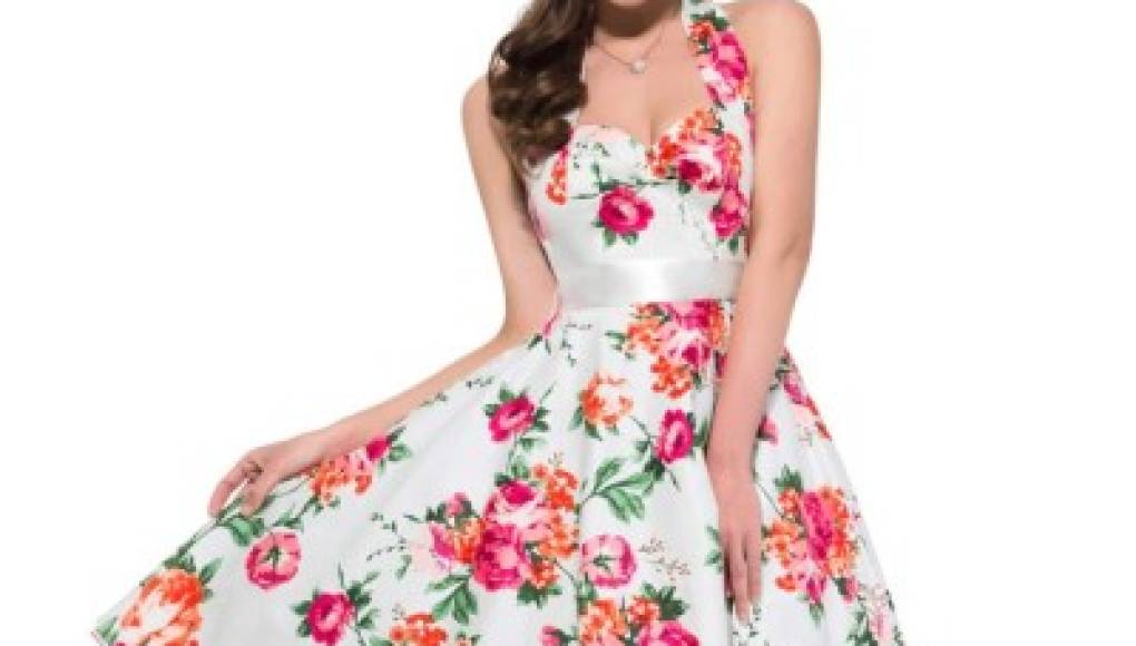 El romántico vestido floreado se consolida - La Prensa