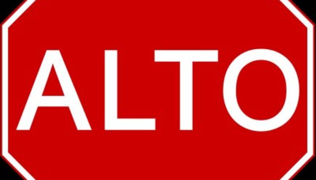 Respeta las señales de tránsito