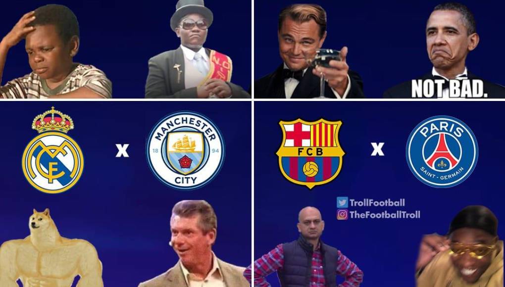 Real Madrid y Barça protagonistas: Los memes que dejó el sorteo de Champions