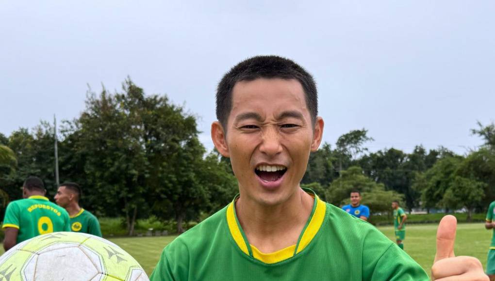 Shin Fujiyama lució motivado al entrenar con el Parrillas One.