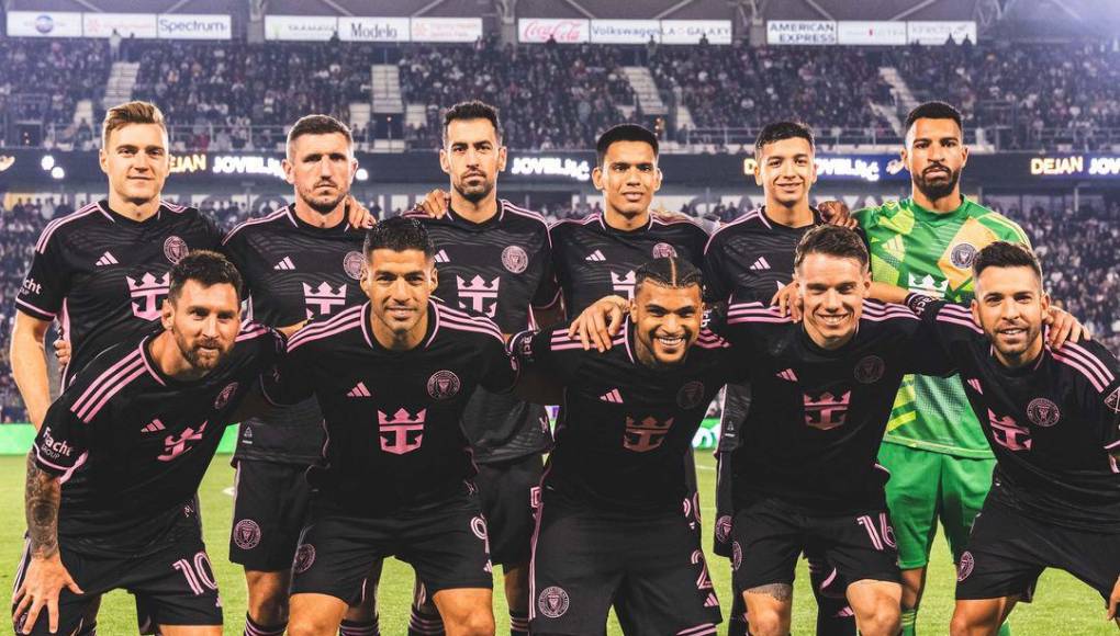 El Inter Miami de Messi disputaba su segundo partido tras el arranque de la MLS, en su debut doblegaron al Real Salt Lake el pasado miércoles y así salió este domingo ante el Galaxy.