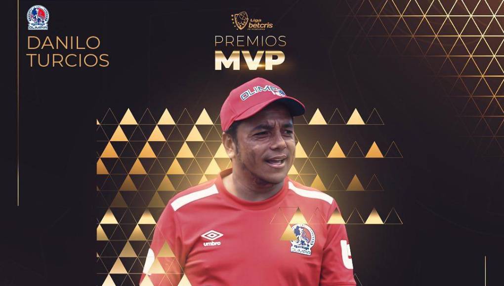 Danilo Turcios del Olimpia (Ganador como mejor DT Reservas del Clausura 22-23).