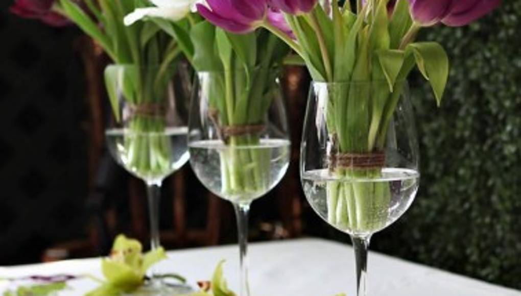 Cinco ideas para elaborar originales centros de mesa