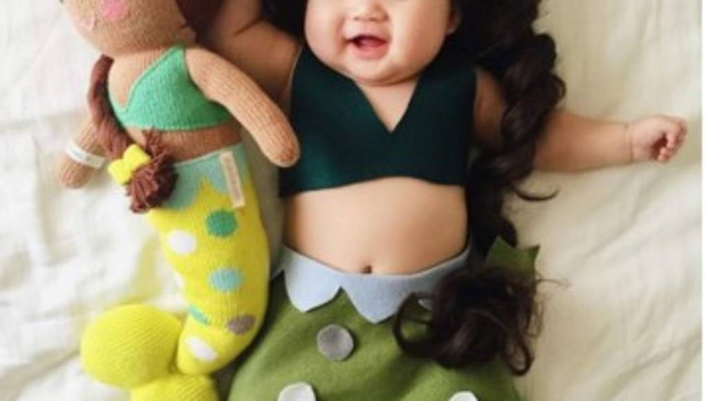 La bebé reina de los disfraces