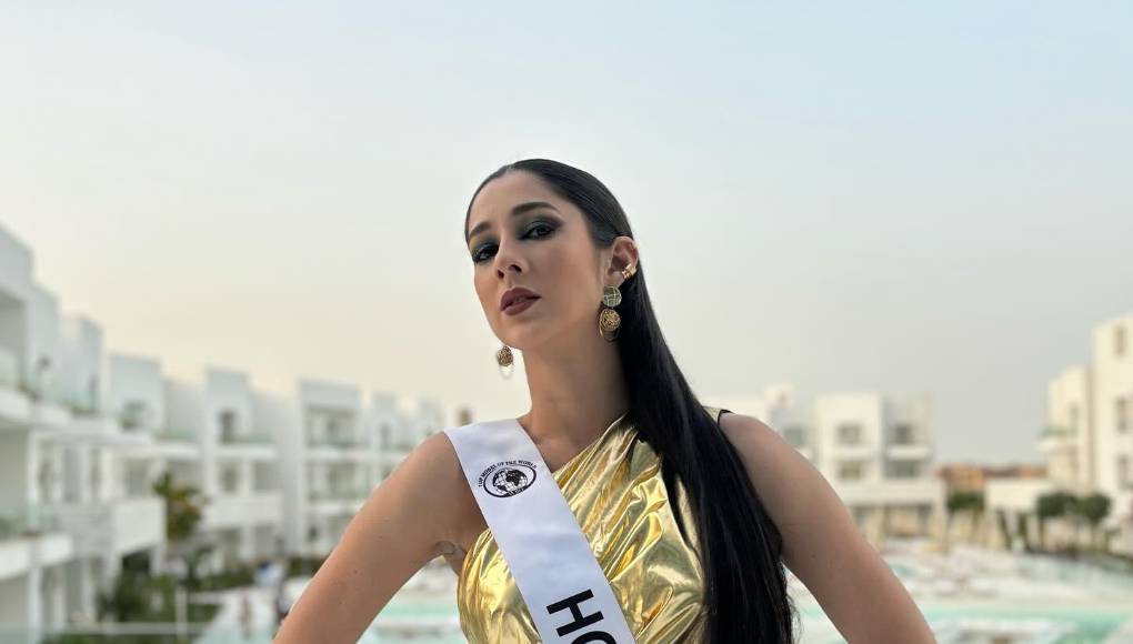 La modelo originaria del departamento de Santa Bárbara, Celia Monterrosa, viajó a la ciudad de Ain Sujna, en Egipto, con el fin de representar a nuestro país en el certamen de belleza Top Model of the World 2024.