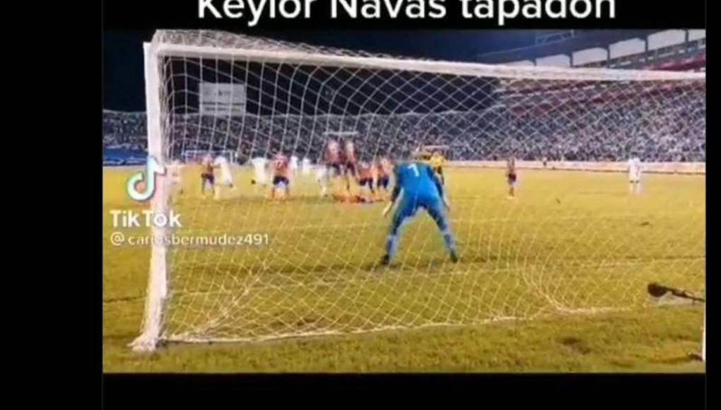 Todo Deportes TV también resaltó aquella gran tapada de Keylor Navas en el estadio Olímpico ante un disparo potente de Kervin Arriaga.