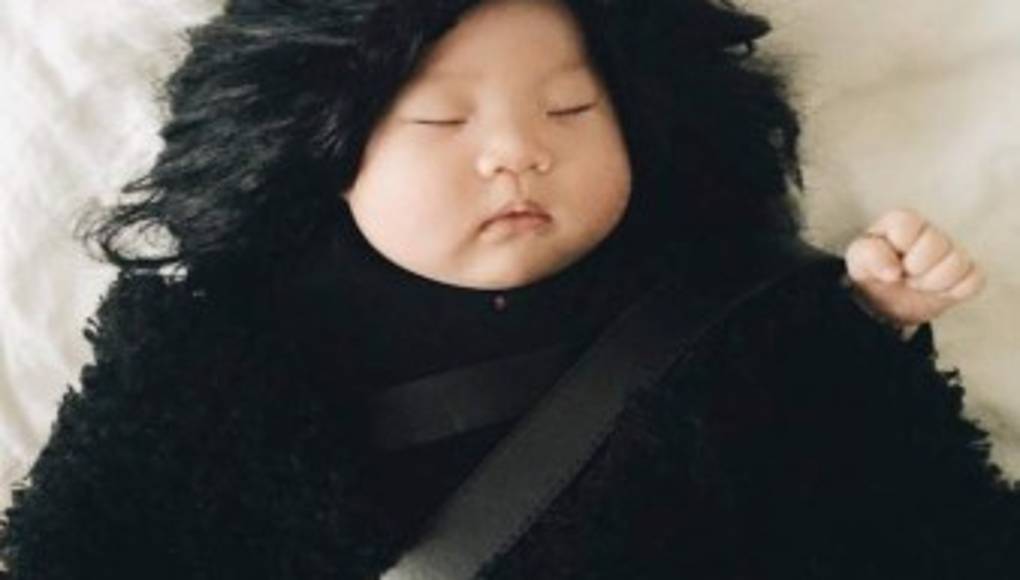 La bebé reina de los disfraces