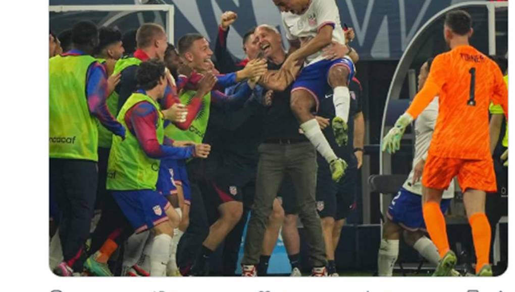 ”Continúa la paternidad”, dijo Luis Omar Tapia, periodista de TUDN.