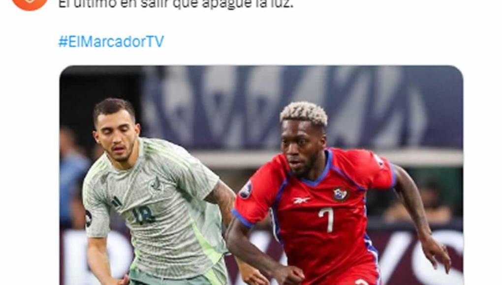 El programa El Marcador TV de Panamá sufrió con la derrota de su selección ante México: “El último en salir que apague la luz”.