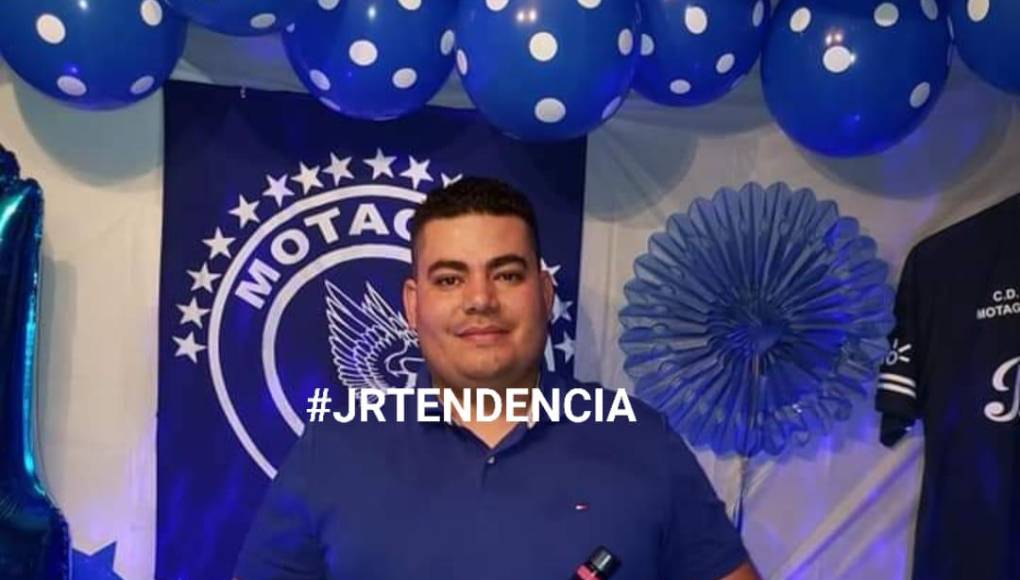 Era seguidor del Motagua en Honduras. Aquí en uno de sus cumpleaños le celebraron con la temática de sus amadas Águilas.