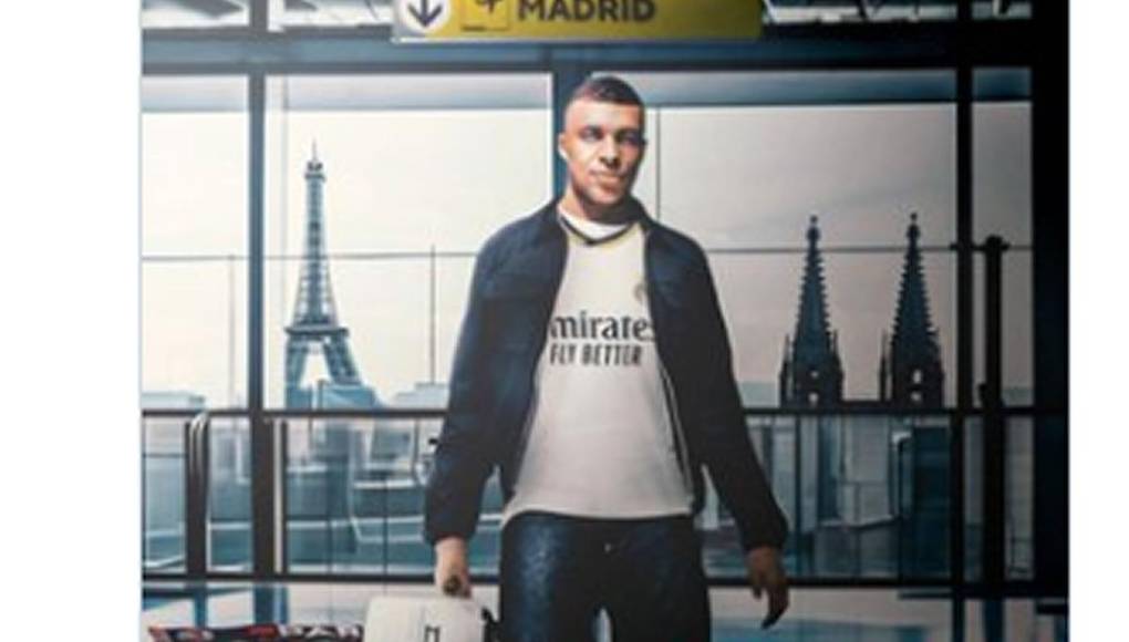 DIRECTV Sports de Argentina ya viste a Mbappé con la camiseta del Real Madrid tras la noticia mundial.