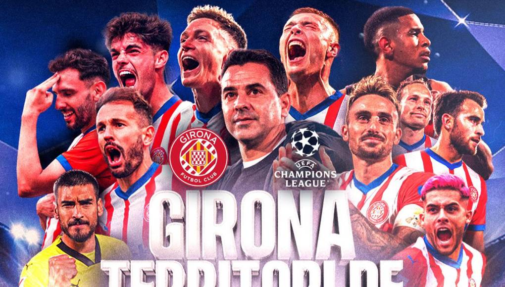 El Girona logró su boleto a la Champions League 2024 y tiene a un catracho en sus filas.