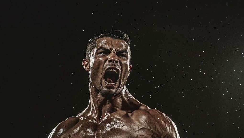 Cristiano Ronaldo como peleador de la UFC por medio de la Inteligencia Artificial, IA.