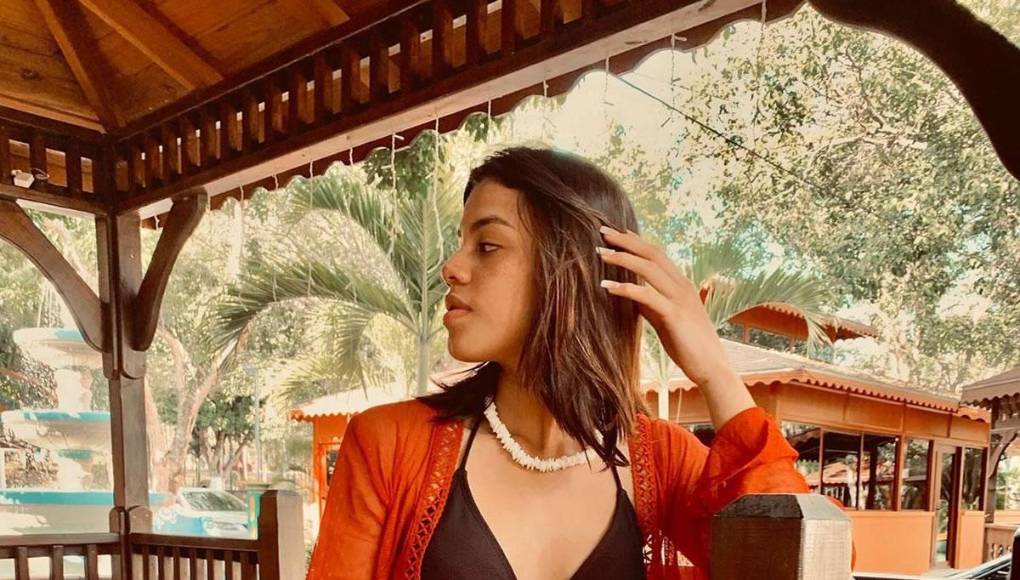 María José Cruz una chica oriunda de Olancho que se ha convertido en el apoyo del Pistolero.