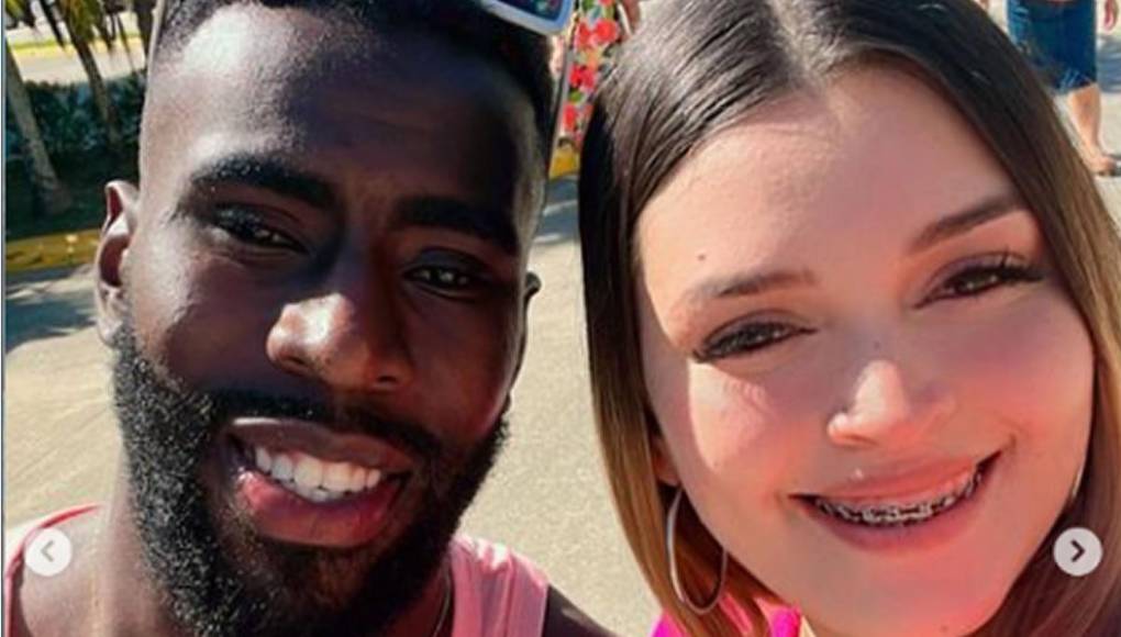 El colombiano Roberto Riascos conquistó el corazón de Esthefany Ulloa, de Comayagua.