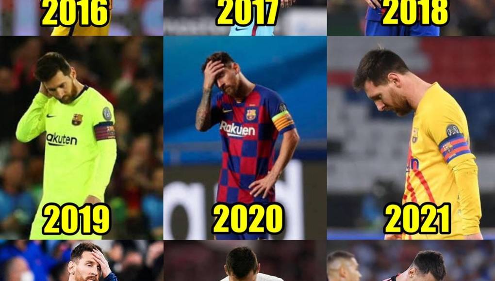 Messi sufrió un nuevo fracaso en su carrera y así se lo recordaron en las redes sociales.