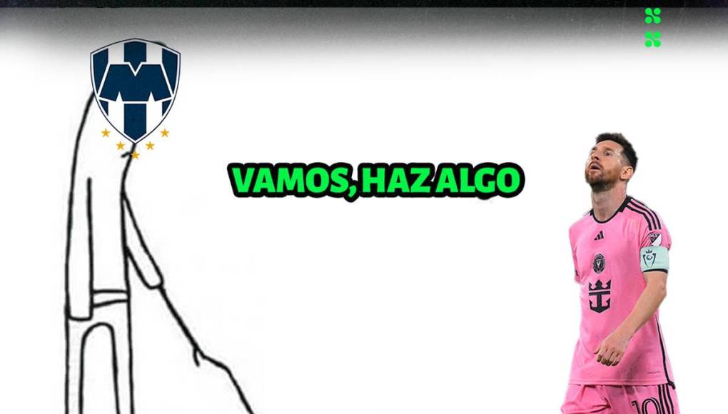 Los mejores memes de la eliminación de Inter Miami ante Rayados de Monterrey con Messi protagonista de las burlas.