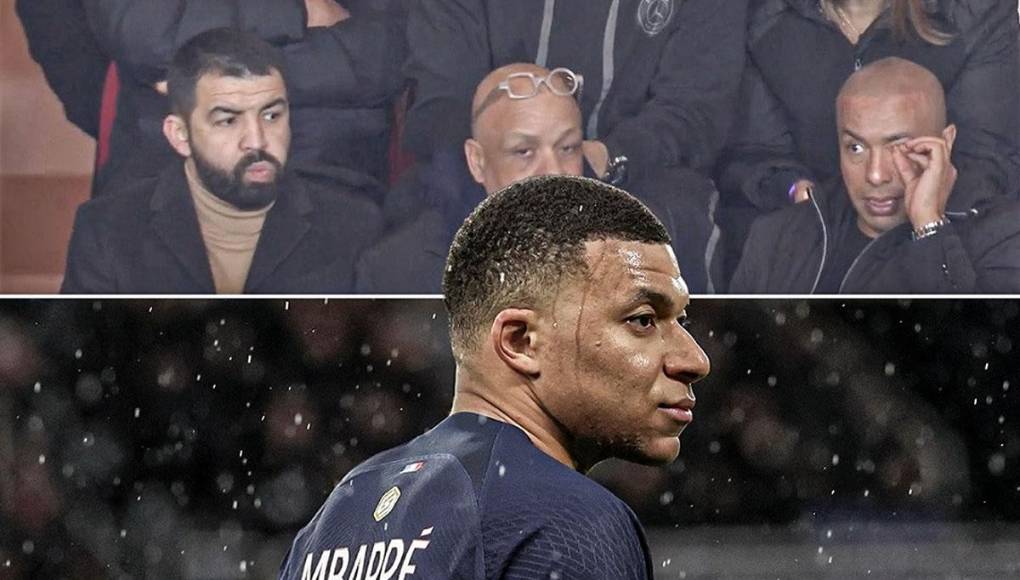 La estrella francesa vio la segunda parte del Mónaco-PSG en el palco con su madre Fayza Lamari tras ser sustituido al medio tiempo, un aviso de lo que le puede esperar a Mbappé en lo que queda de temporada tras su decisión de marcharse del PSG.