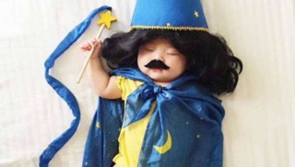 La bebé reina de los disfraces