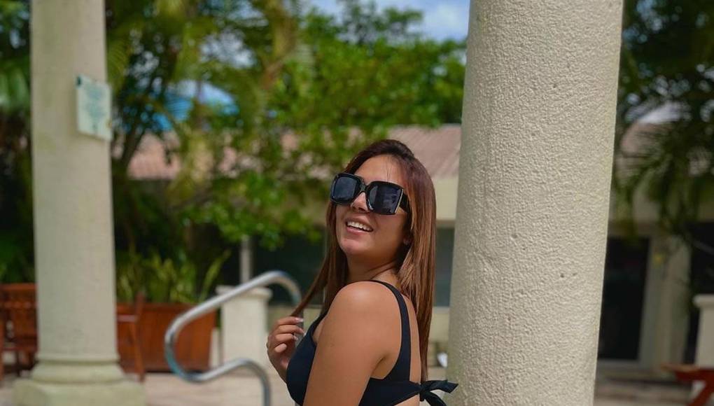 Cristel Osorio y Yeison Mejía llevan ya varios meses de su romance. Ella se siente feliz con el futbolista de Motagua.