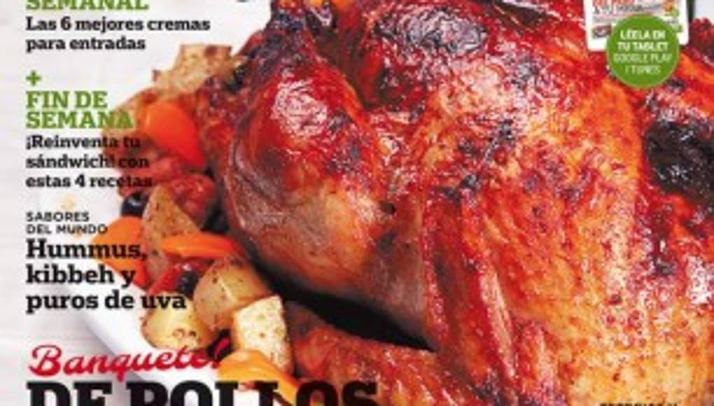 Receta de Gallina rellena de vegetales