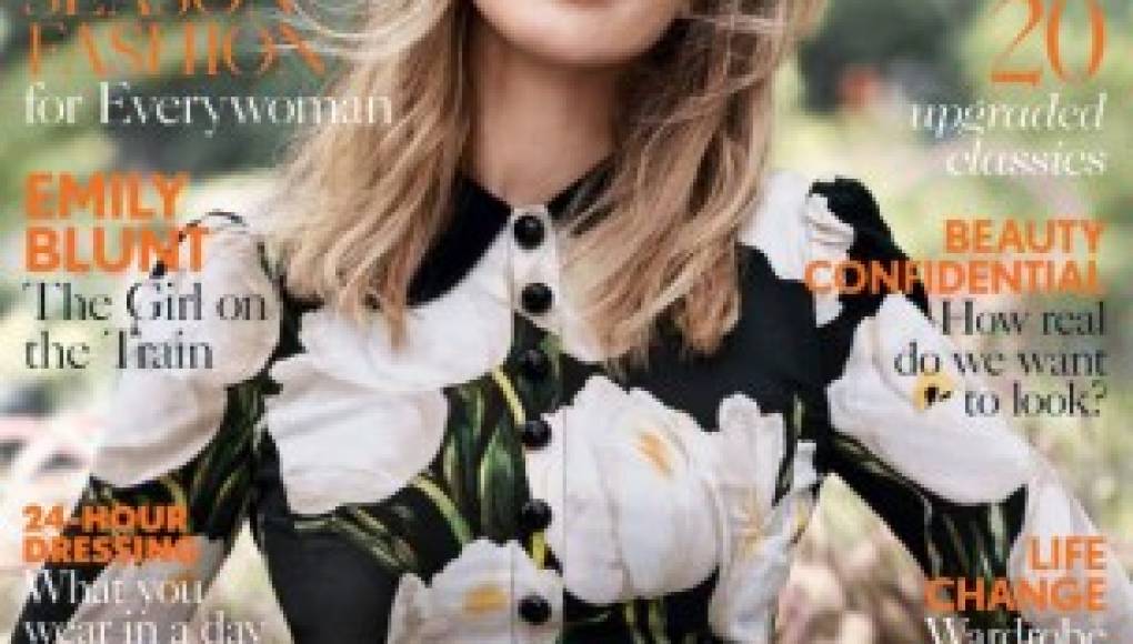 Vogue británica prescinde de modelos en noviembre